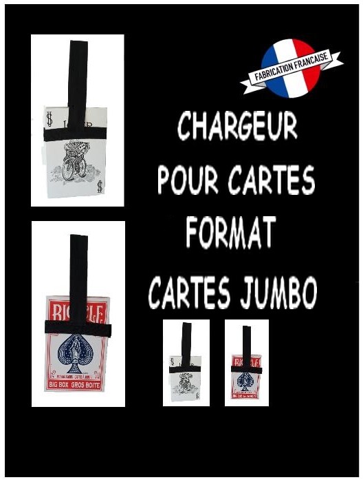 Chargeur pour cartes Jumbo (Fabrication française)