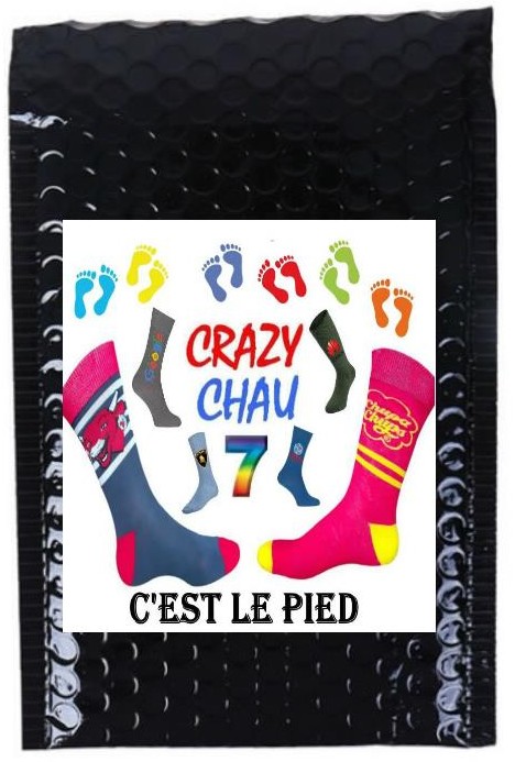 Crazy Chau7 Logos en cartes jumbo 11 X 8 cm