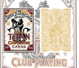 Global Titans (Blanc) by l`expert Playing Card