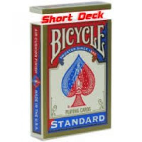 Bicycle Jeu de 52 Cartes Courtes Short Deck 52 Rouges 