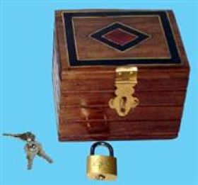 Locked Box de luxe (décors marqueterie)