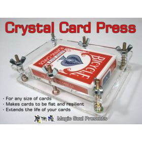Presse à cartes en crystal