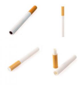 Cigarette à compartiment secret
