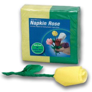Recharge Napkin Rose (Vert / Jaune)