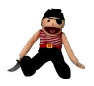 Marionnette Pirate Ventriloquie (65 cm)