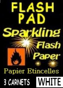 Carnets de papier Flash étincelles (par3)