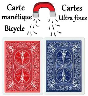 Carte magnétique Bicycle ultra fine