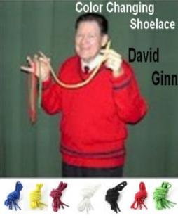 Color Changing Shoelaces (David Ginn)
