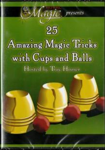 DVD 25 Amazing imagic trick with cup & Balls