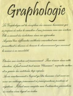 Graphologie (Roger Bitoune)