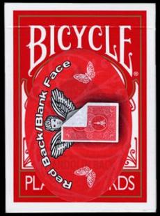 Jeu Bicycle Mandolin face blanche Dos Rouge