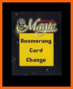 La carte Boomerang