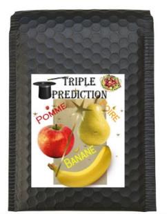 Prédiction Pomme, Poire, Banane