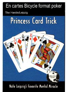 Princess card trick by daryl (en cartes Bicycle)