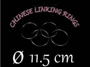 Set de 4 anneaux Chinois 11.5 cm