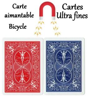 Carte Aimantable Bicycle ultra fine