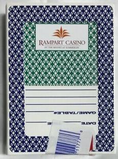 jeu cartes casino Rampart las Vegas
