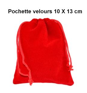 Pochette velours 10 x 13 cm (tarif dégressif)