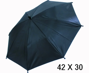 Parapluie a production Noir 42 X 30