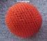 Balle crochetée, muscades Ø 4,2 cm Couleur : Orange