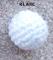 Balle crochetée, muscade Ø 1,7 cm Couleur : Blanc