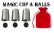 Magic cup & balls
