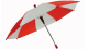 Parapluies à production Blanc et Rouge