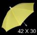 Parapluie a production Jaune 42 X 30