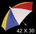 Parapluie a production multicolore  42 X 30
