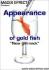 Apparition d`un Poisson Rouge / Appearance fish