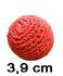 Balle crochetée 3,9 cm (à l'unité)