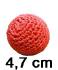 Balle crochetée 4,7 cm (à l'unité)