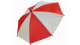Parapluies à production Blanc et Rouge  40 x 60